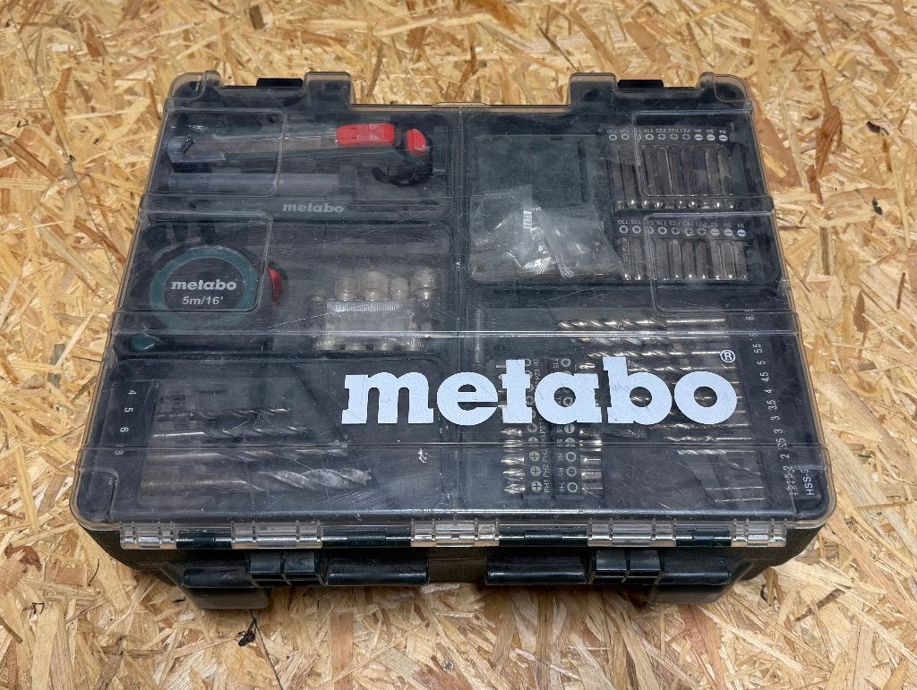 Accu boorschroefmachine Metabo BS 18 mobile, Ophalen, Gebruikt, Boor- en Schroefmachine, Variabele snelheid