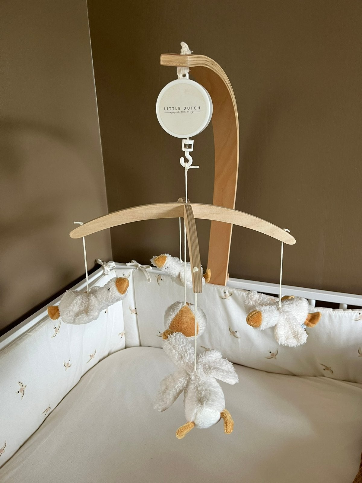 Muziekmobiel baby Little Dutch, Beige, Ophalen, Zo goed als nieuw, Little Dutch