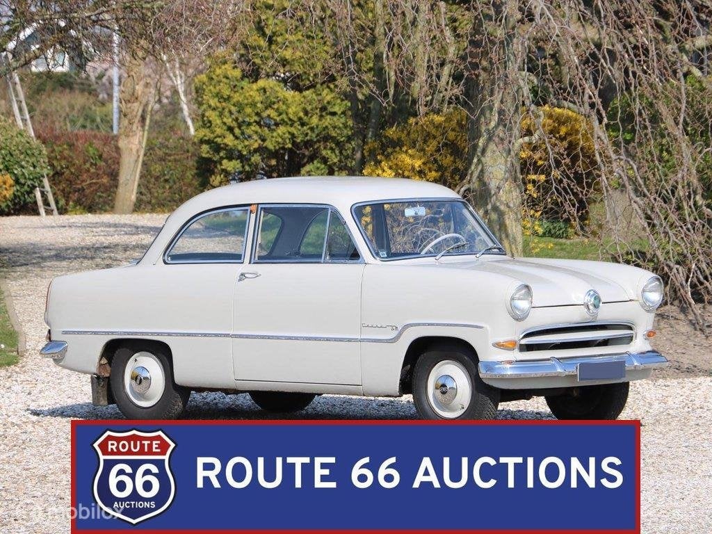 Ford Taunus 15M | 1956 | Route 66 Auctions, Auto's, Zwart, Bedrijf, Handgeschakeld, Overige carrosserie