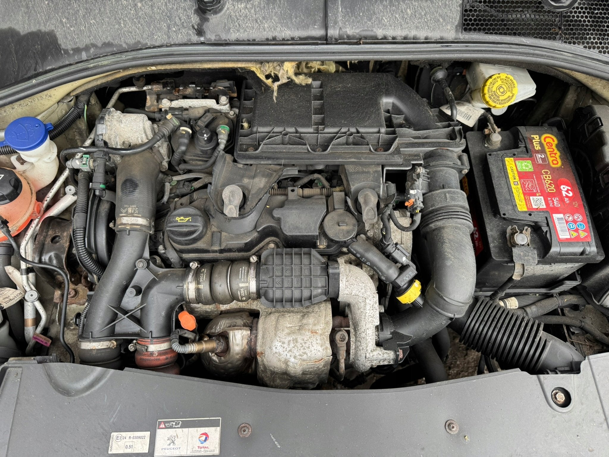 Moteur 9HF Nu C3 JUMPY 2008 DS4 RIFTER PARTNER BERLINGO, Envoi, Utilisé, Daihatsu