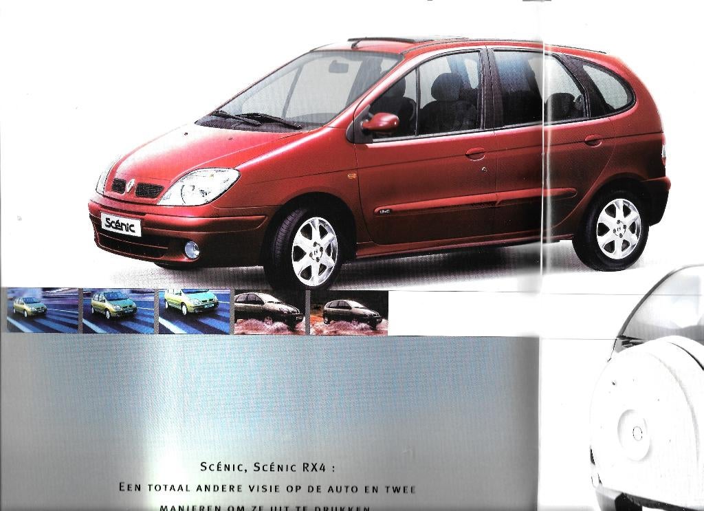 RENAULT SCENIC  2002, Livres, Autos | Brochures & Magazines, Enlèvement ou Envoi, Comme neuf, Renault