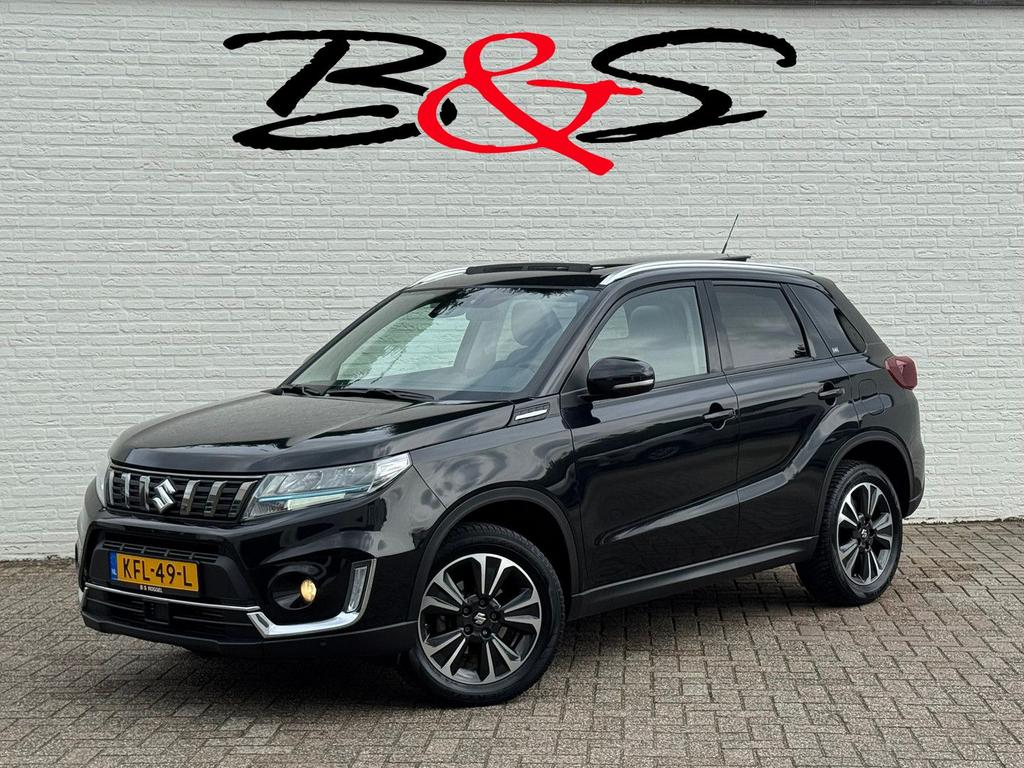 Suzuki Vitara 1.4 Boosterjet Hybrid Automaat Adapt Cruise St, Auto's, Suzuki, Automaat, Elektrische ramen, Zwart, Bedrijf