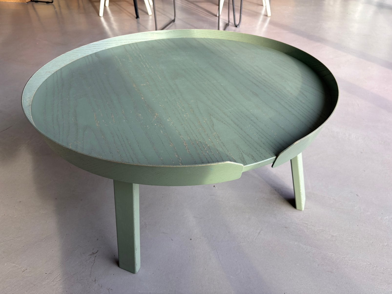 Table basse Muuto Around 72cm, Maison & Meubles, Rond, 50 à 100 cm, Enlèvement, Utilisé
