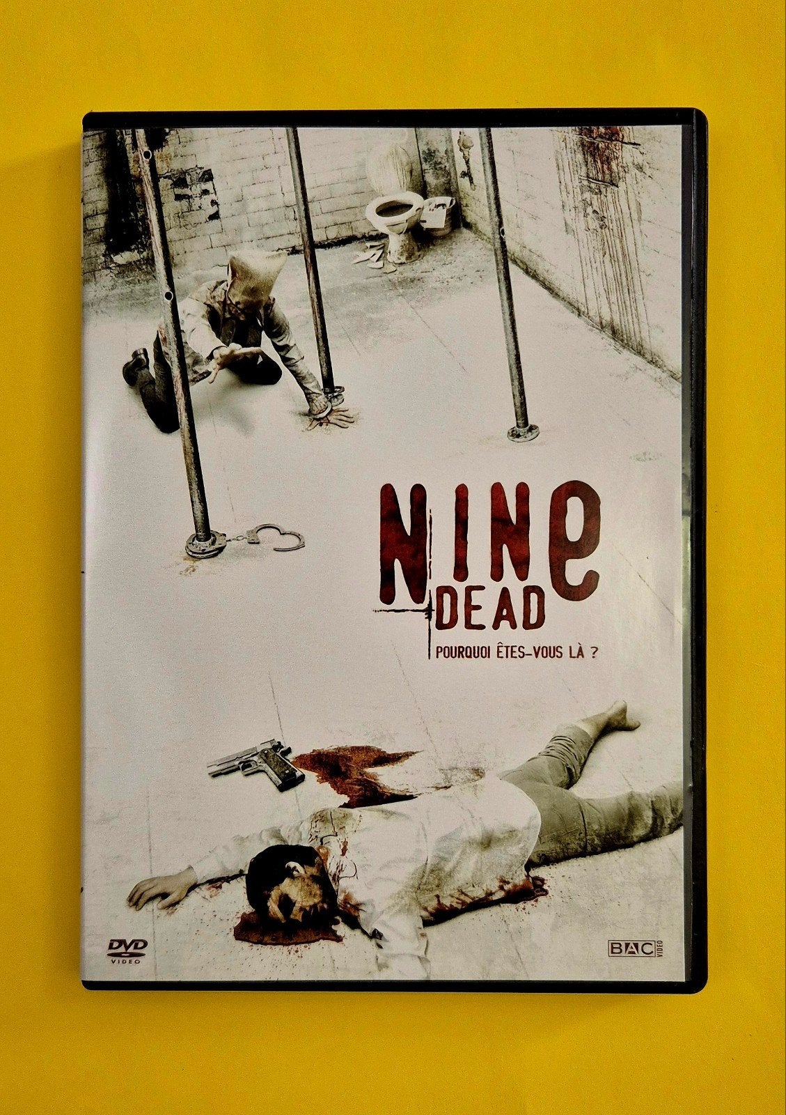 DVD 📀 Nine dead - Horreur (cf Saw) V, Cd's en Dvd's, Psychologisch, Vanaf 16 jaar, Frans, Ophalen of Verzenden