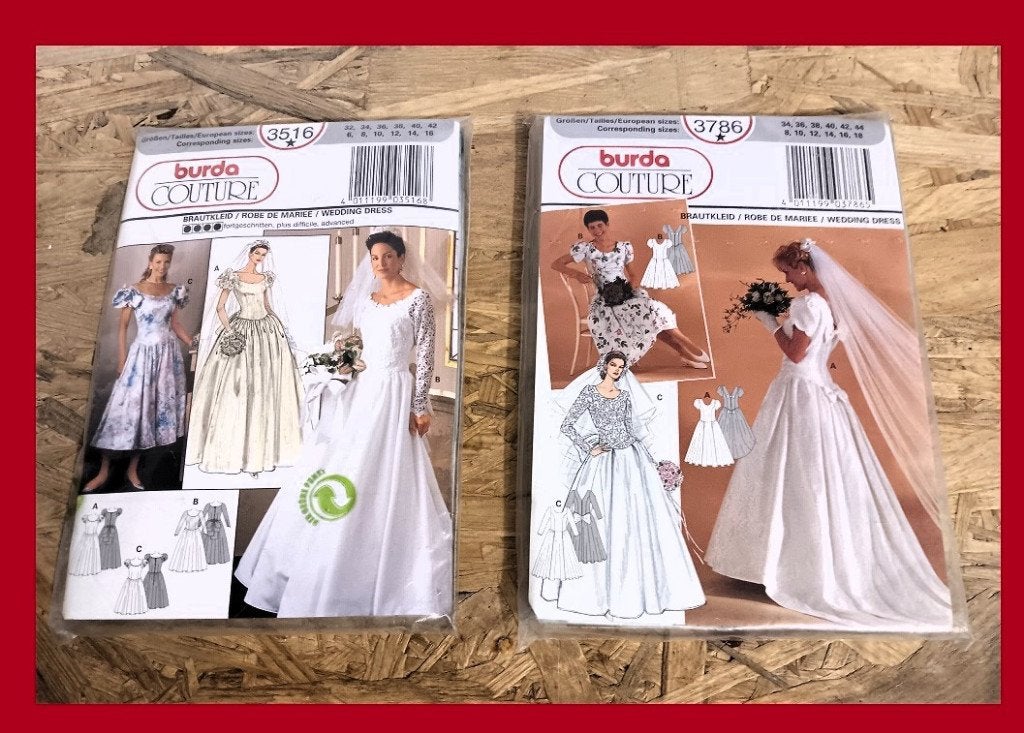 patron burda pour robes de marié, Hobby en Vrije tijd, Kledingpatronen, Ophalen of Verzenden, Burda