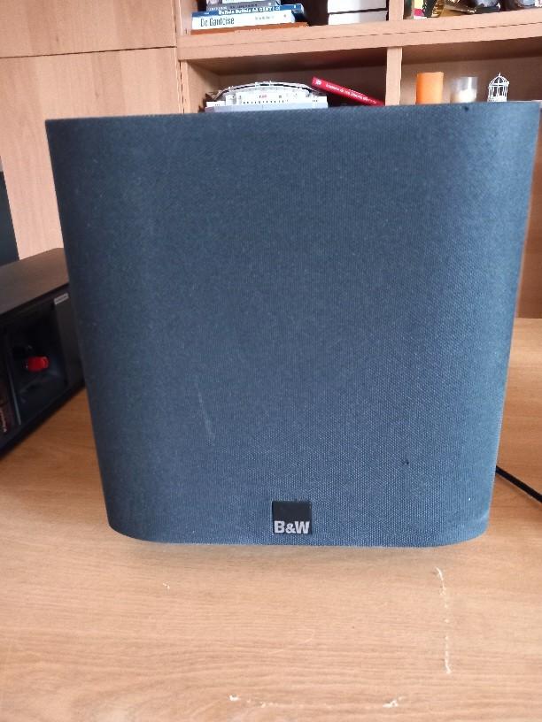 B&W ASW608 - Krachtige compacte subwoofer -  Als nieuw, Ophalen, Zo goed als nieuw, Subwoofer, Bowers & Wilkins (B&W)