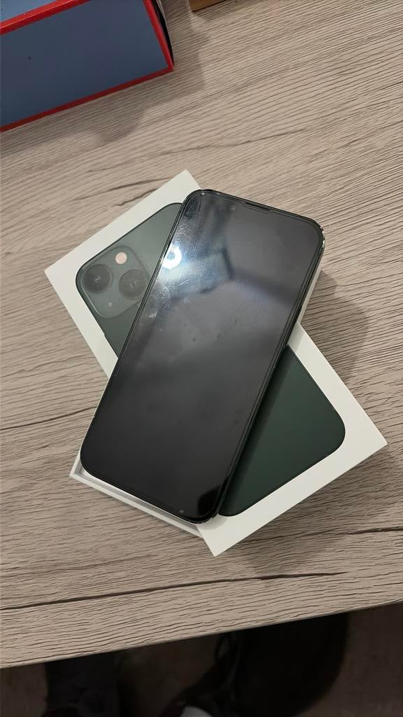 IPhone 13 Mini Green 128GB, Télécoms, Téléphonie mobile | Apple iPhone, 128 GB, 78 %, Utilisé, Sans abonnement