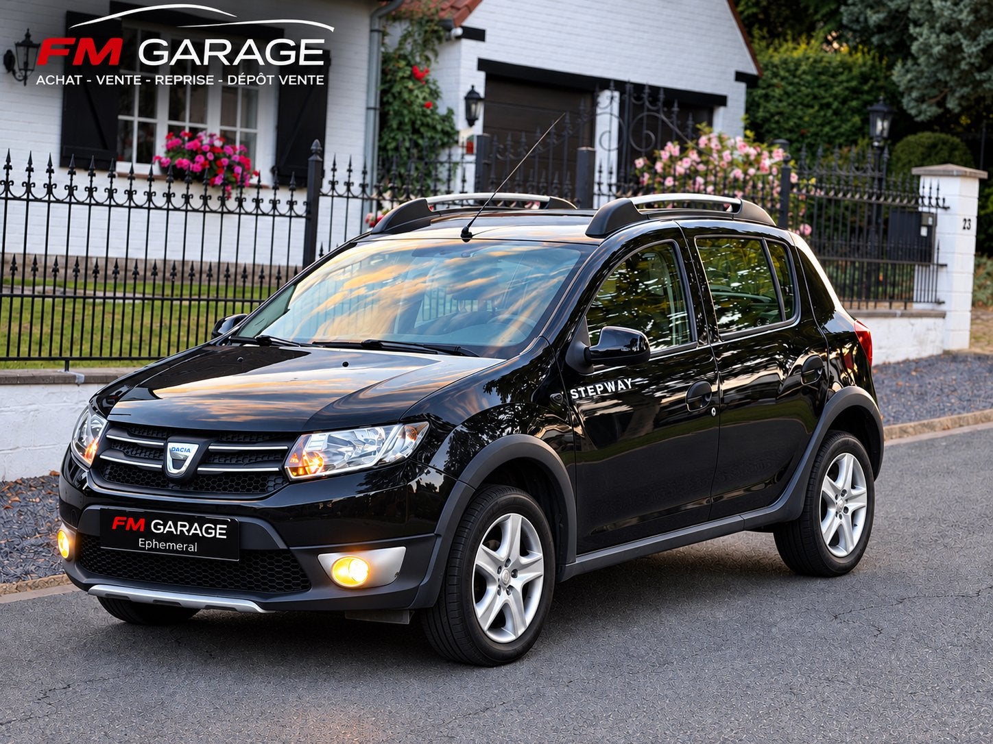 Dacia Sandero Stepway Essence 145.000 KM GPS Très propre, Electronic Stability Program (ESP), Bedrijf, Onderhoudsboekje, Sandero Stepway