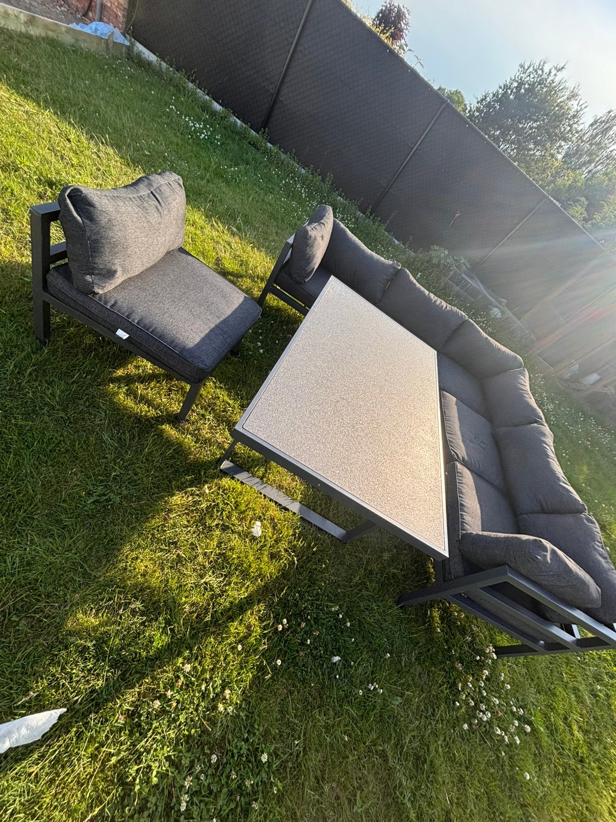 Lounge in zeer goede staat, Tuin en Terras, Ophalen of Verzenden, Zo goed als nieuw