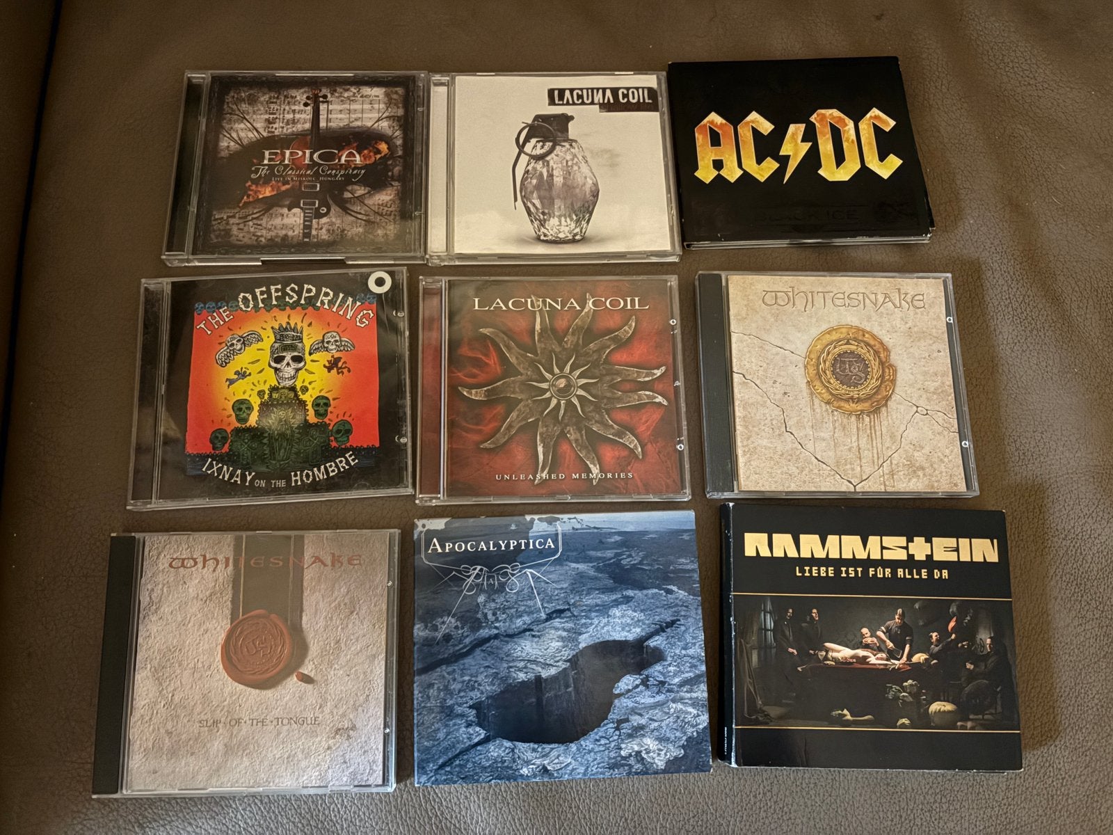 Verschillende Metal en Rock cds, CD & DVD, CD | Hardrock & Metal, Enlèvement ou Envoi, Comme neuf, Hard rock