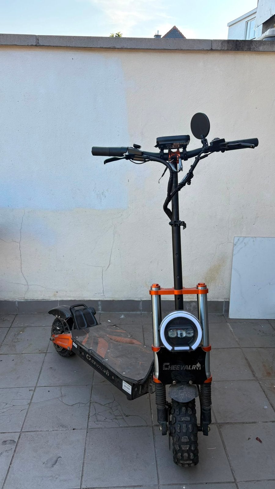 Dual Motors Chevalery S10 electric scooter 52V 36A 3200W, Vélos & Vélomoteurs, Trottinettes, Enlèvement, Comme neuf
