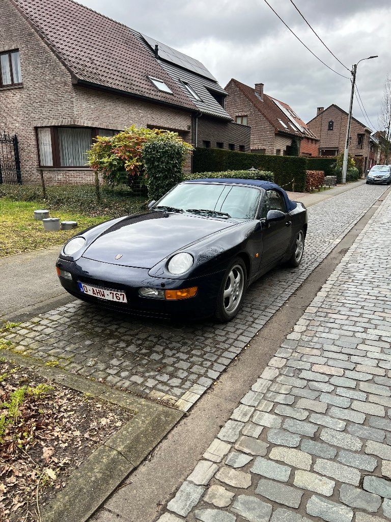 Porsche 968 c, Autos, Porsche, Achat, Cabriolet, Boîte manuelle, Bleu