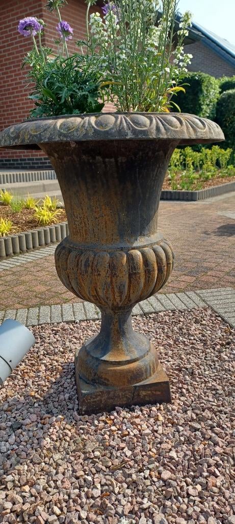 Gietijzeren tuinvazen, Tuin en Terras, Ophalen of Verzenden