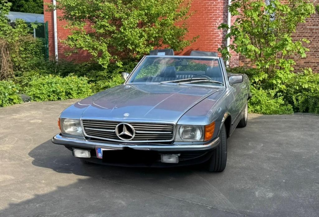 Mercedes SL280 Roadster, Auto's, Automaat, 4 zetels, Achterwielaandrijving, Lederen bekleding