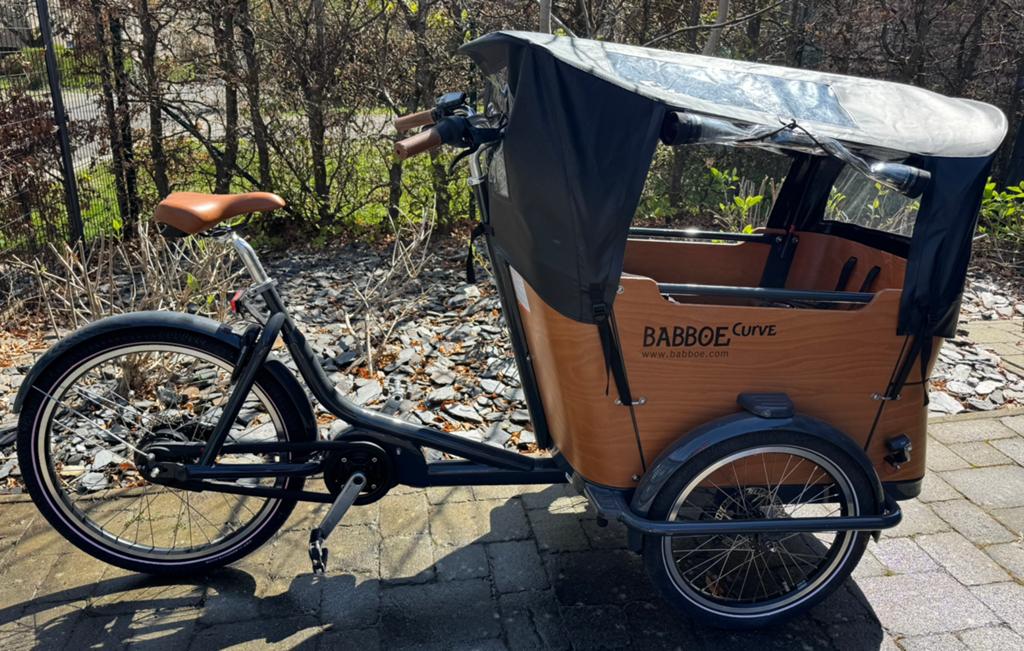 Babboe Curve Mountain als NIEUW 255 km!!!, Fietsen en Brommers, Fietsen | Bakfietsen, Zo goed als nieuw, Ophalen