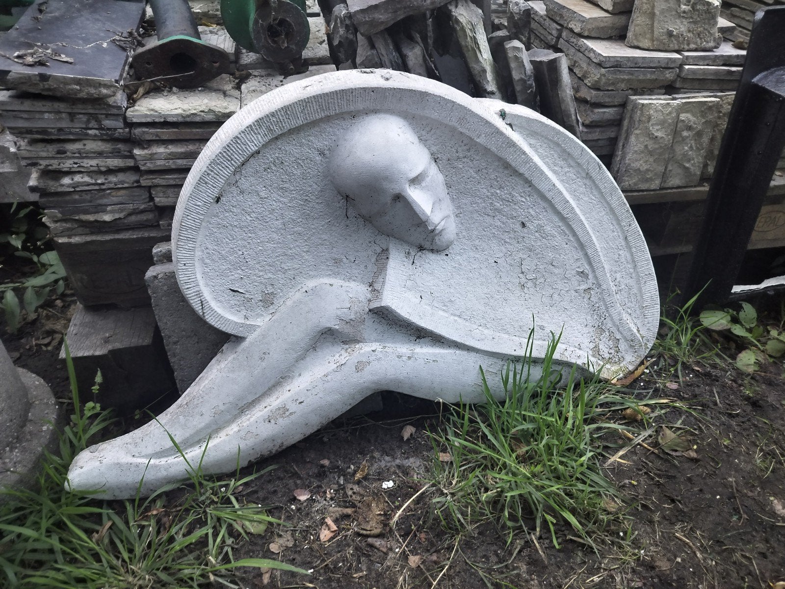 stenen ornament, Enlèvement