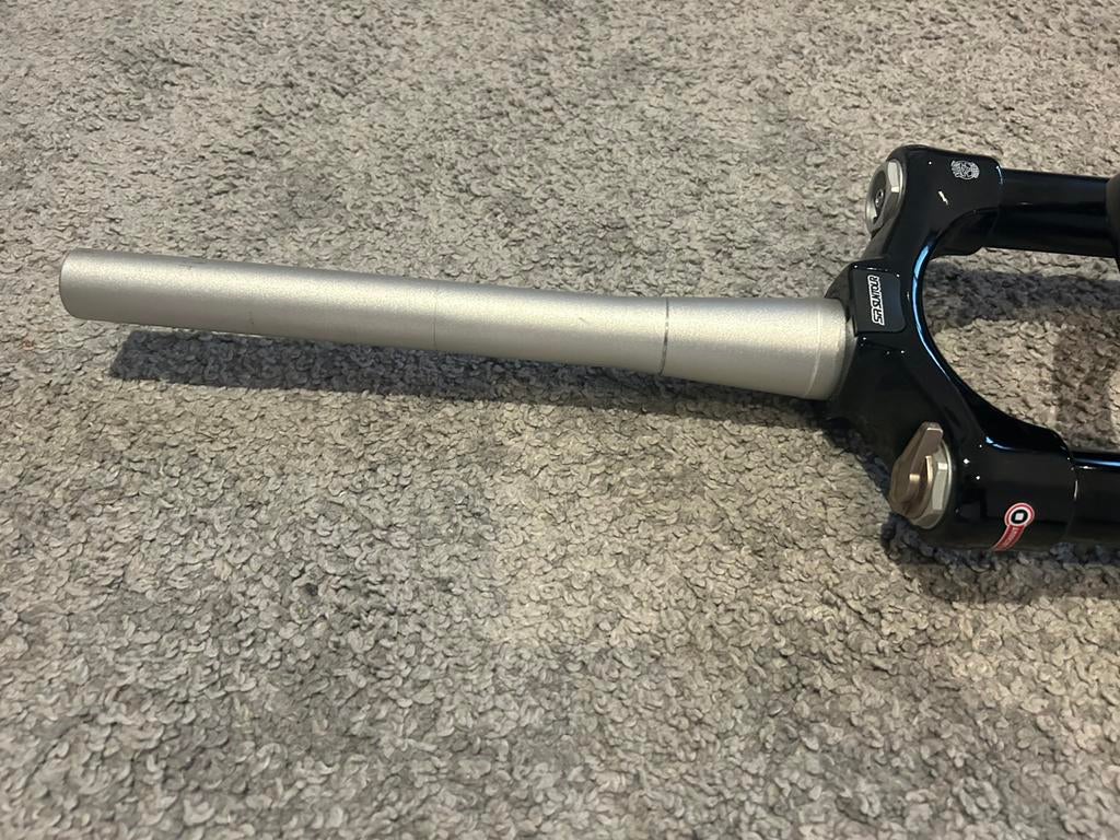 Dirt jump fork zwart 27,5, Fietsen en Brommers, Ophalen, Zo goed als nieuw, Voorvork, Aluminium