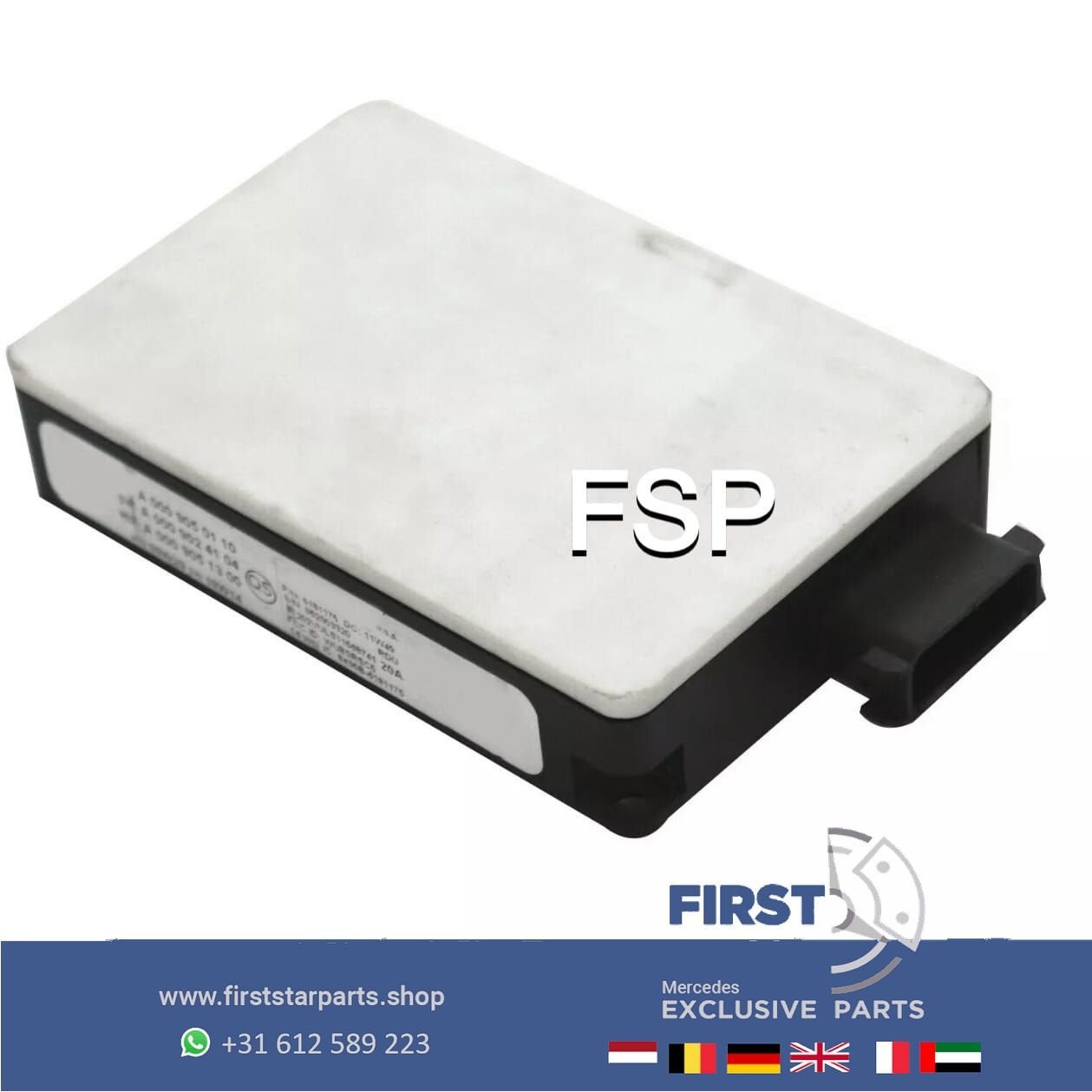 A0009050110 dodehoek radar sensor Mercedes W204 W212 WX2H6 W, Gebruikt, -, Ophalen of Verzenden, -