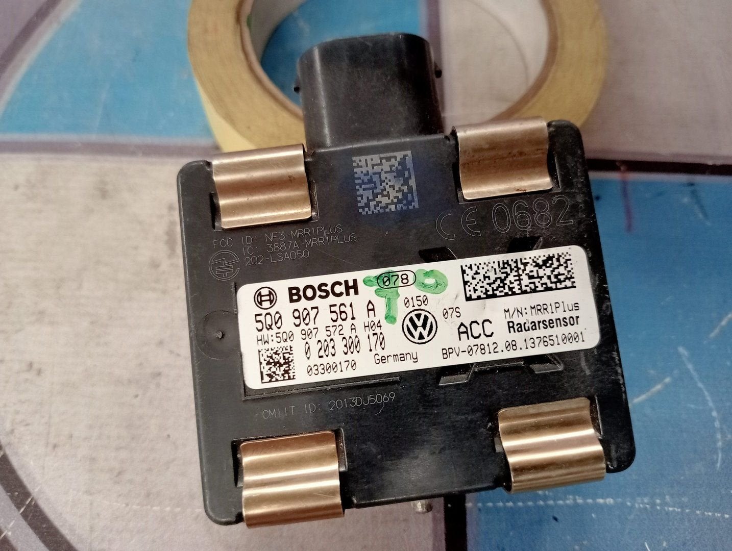 ACC SENSOR Volkswagen Golf VII (AUA) (01-2012/03-2021), Volkswagen, -, Utilisé, -