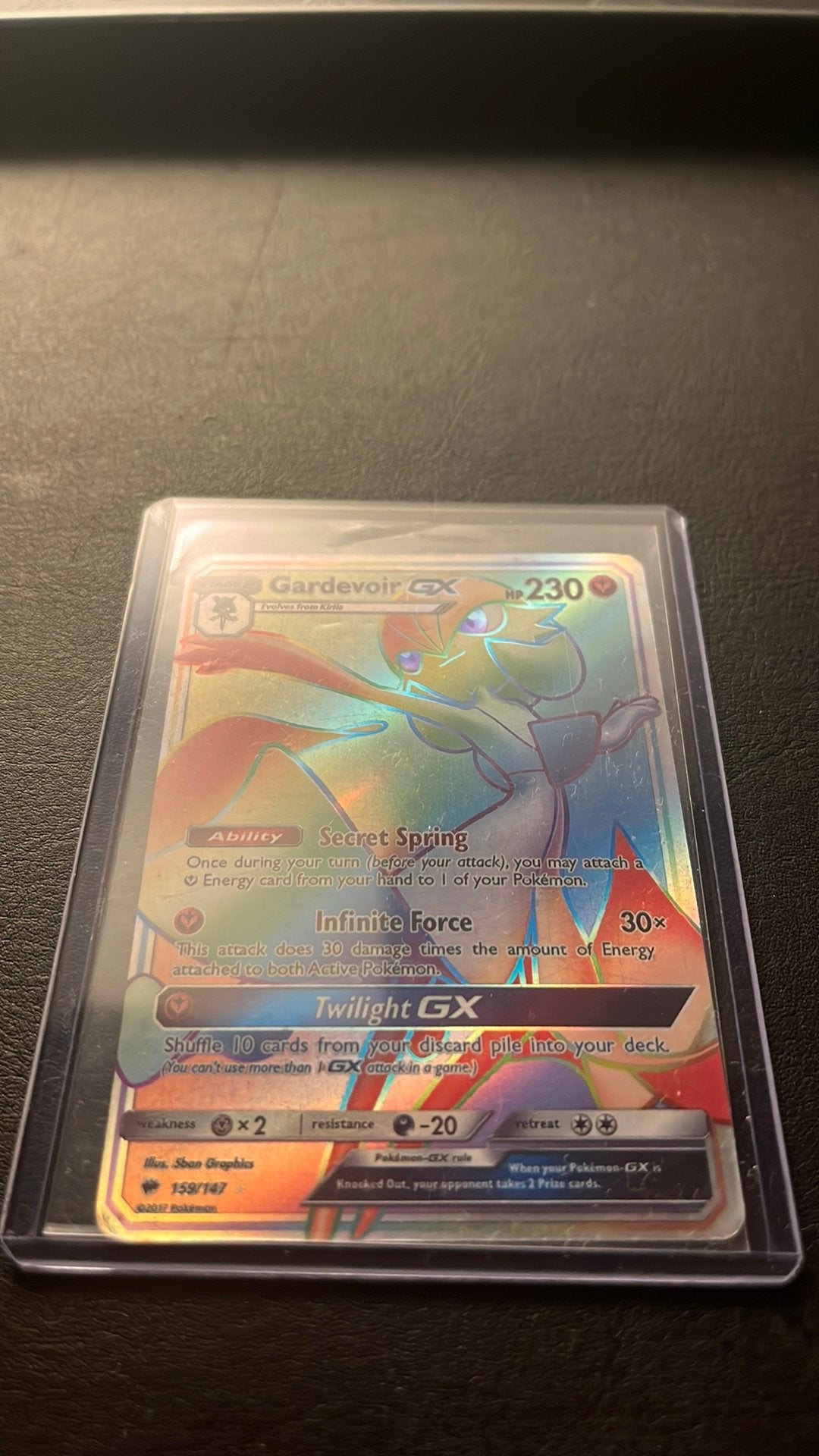 Gardevoir GX 159/147, Ophalen of Verzenden, Zo goed als nieuw