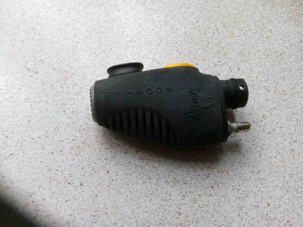 inflator trimvest, Ophalen
