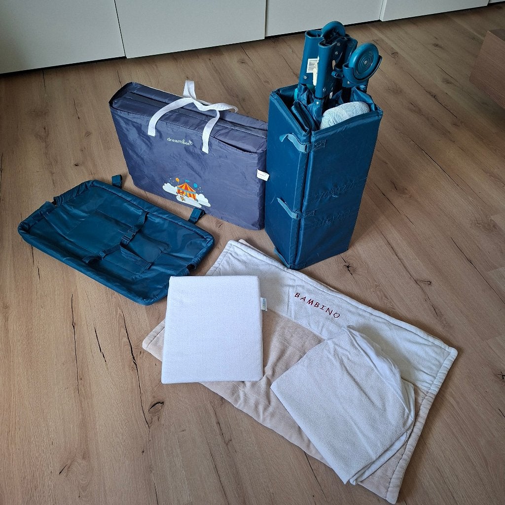 Reisbedje Dreambee - set, Ophalen, Gebruikt, Reisbedje