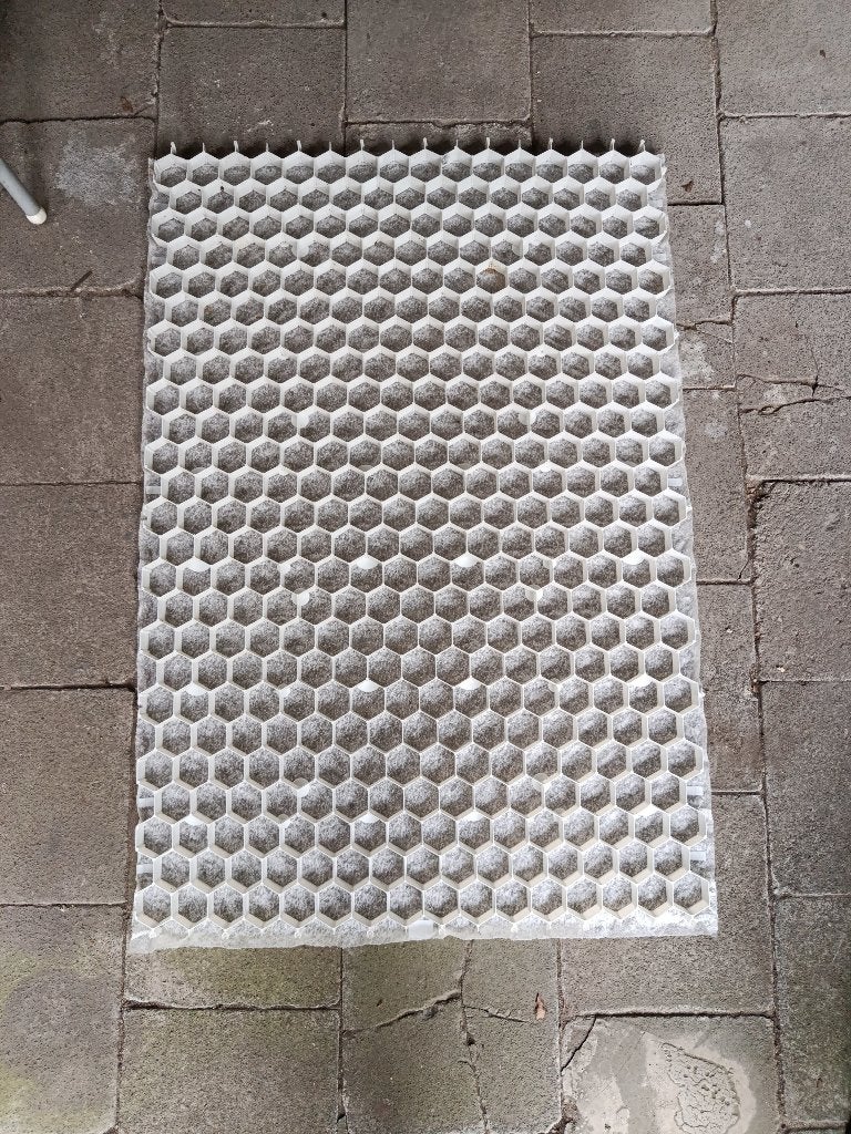 Grindmat met worteldoek, Tuin en Terras, Grind, Keien en Split, Ophalen, Nieuw