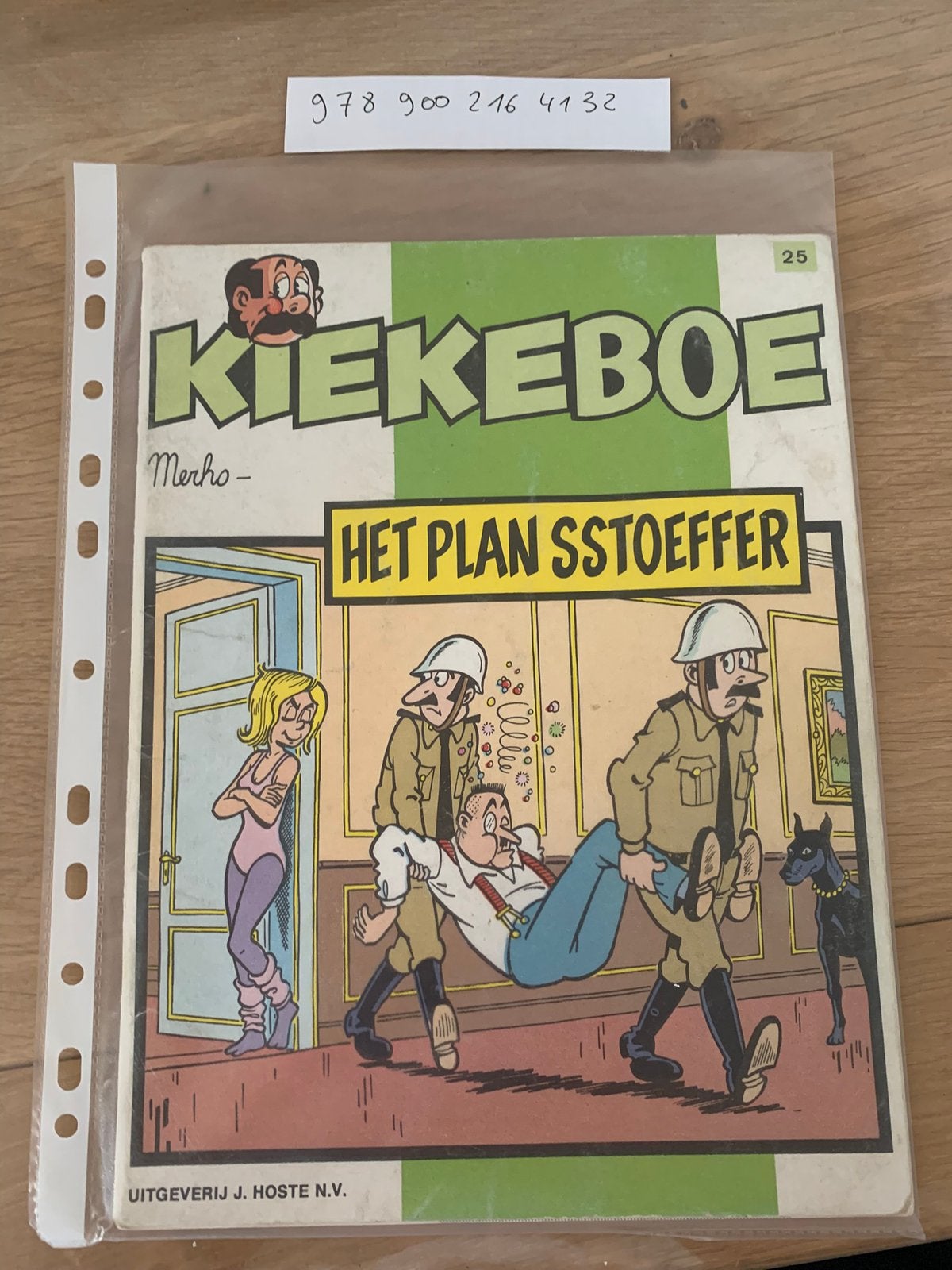 Merho - Kiekeboe - Het plan Sstoeffer (eerste druk), Enlèvement ou Envoi, Comme neuf