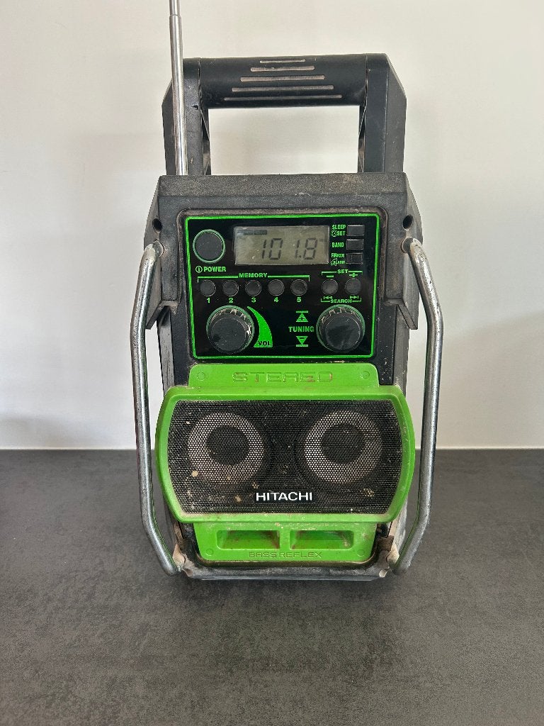 radio hitachi / hikoki, Audio, Tv en Foto, Radio's, Ophalen of Verzenden, Gebruikt, Radio