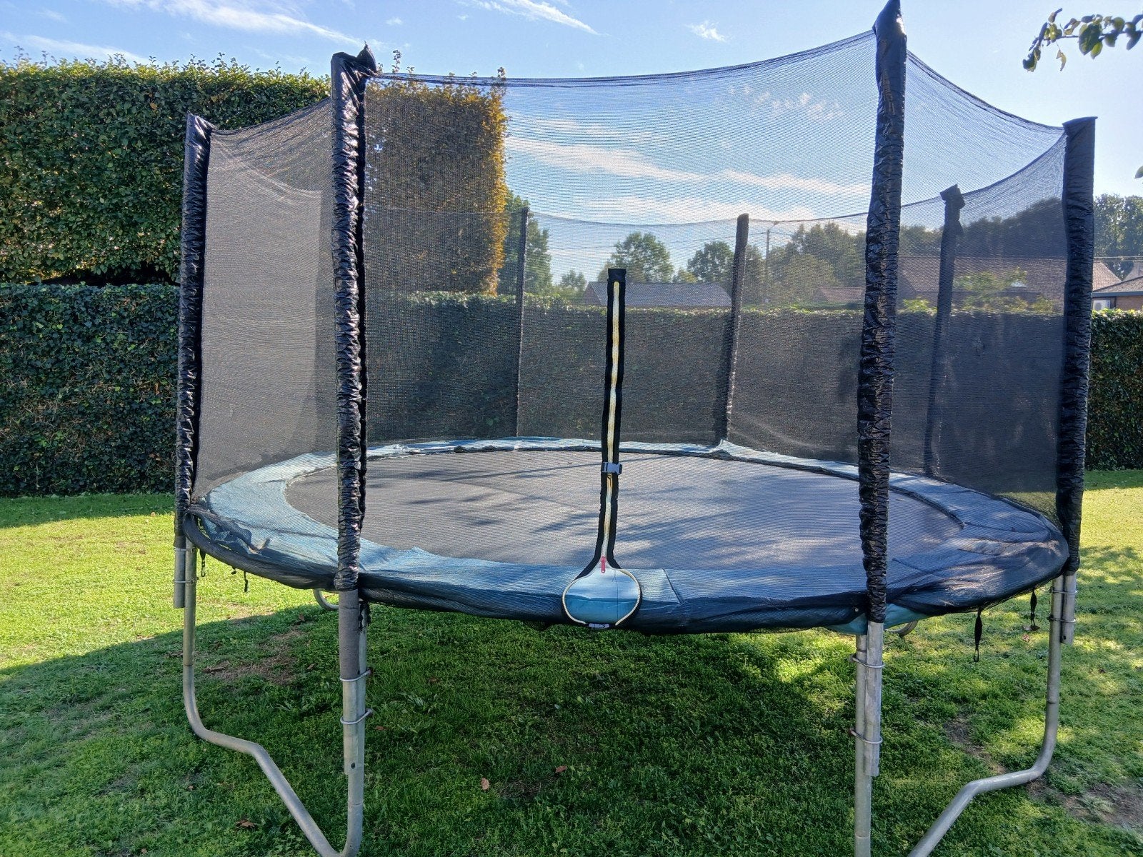 Grote Trampoline 366 cm met Veiligheidsnet, Kinderen en Baby's, Ophalen, Gebruikt