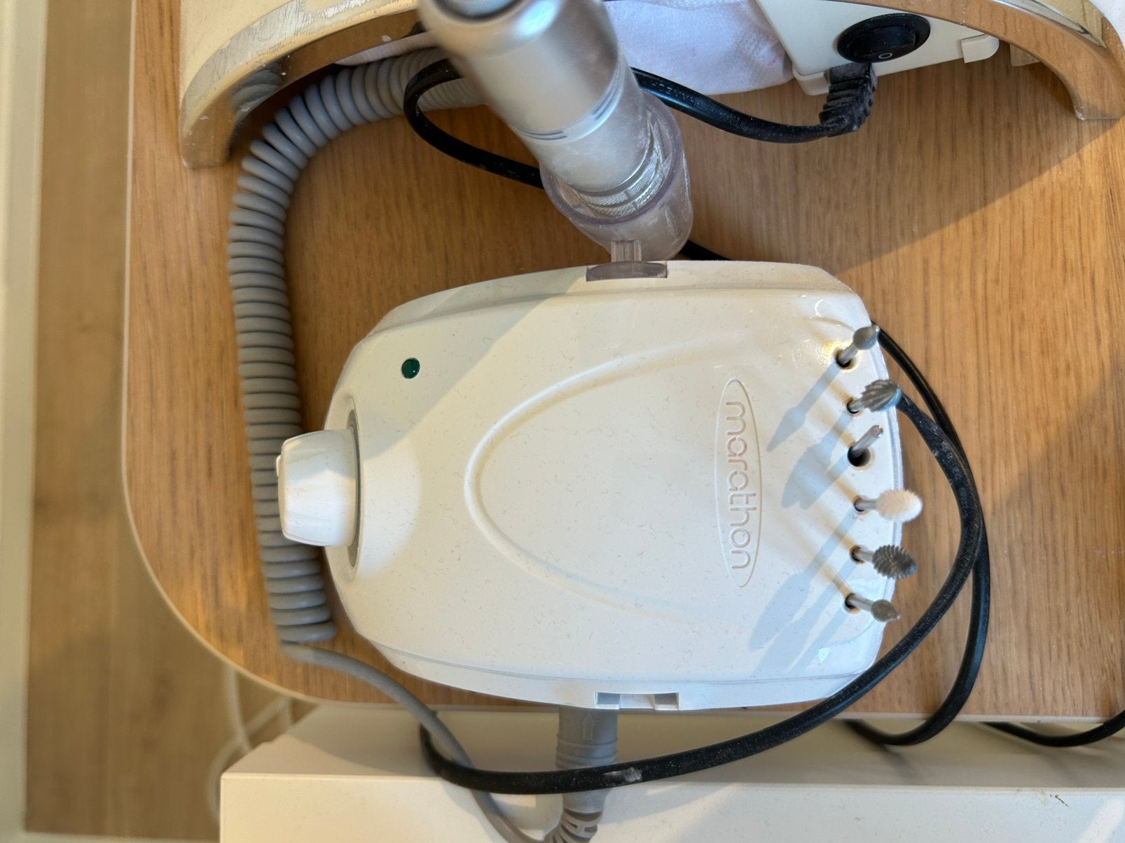 Freesmachine nagels, Ophalen, Gebruikt