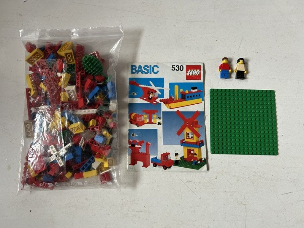 Lego Basic - universele bouwset - 530, Kinderen en Baby's, Gebruikt, Lego, Ophalen of Verzenden, Complete set