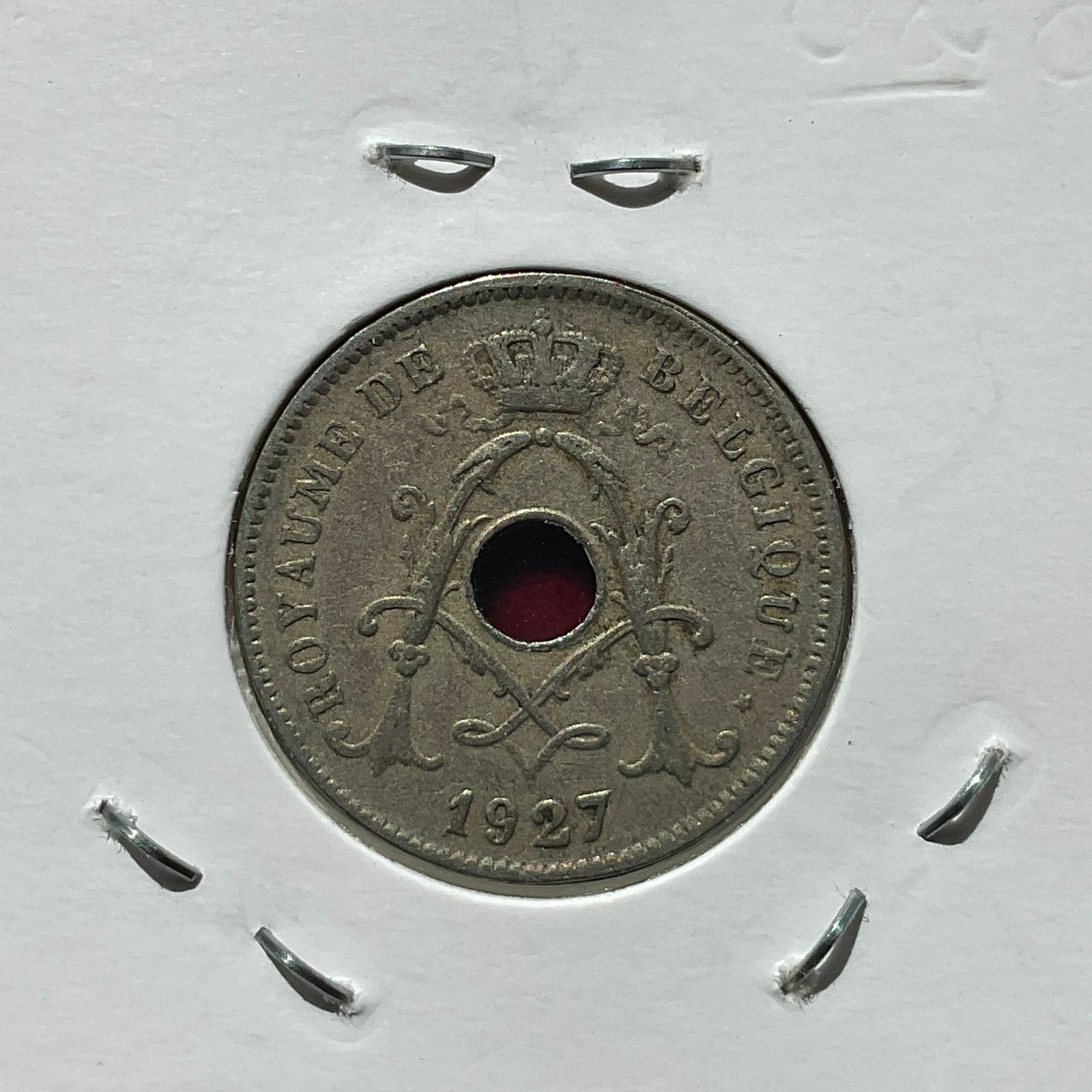 Belgique - Belle pièce Art Nouveau 10 C Fr - 1927, Timbres & Monnaies, Envoi, Autre, Monnaie en vrac