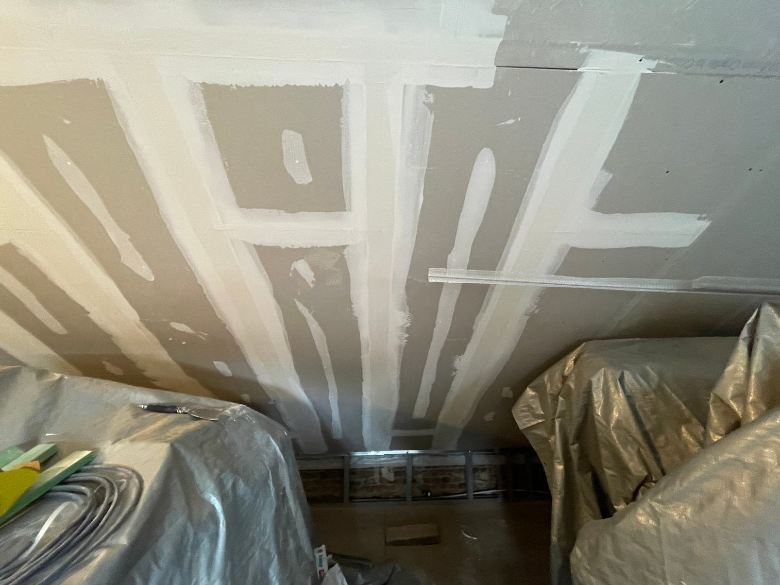 Coating, gipsplaat..