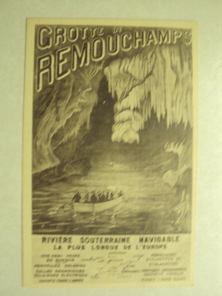 49714 - GROTTE DE REMOUCHAMPS - LES DRAPERIES - ZIE 2 FOTO'S, Verzenden