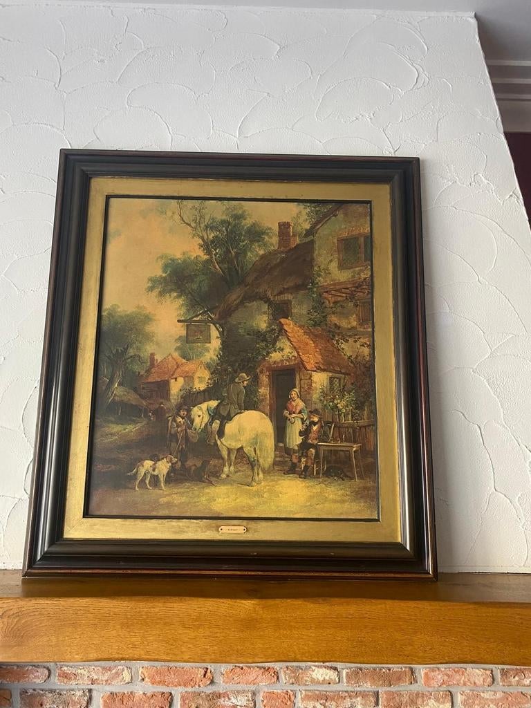 Verschillende oude schilderijen, Antiek en Kunst, Kunst | Schilderijen | Klassiek, Ophalen