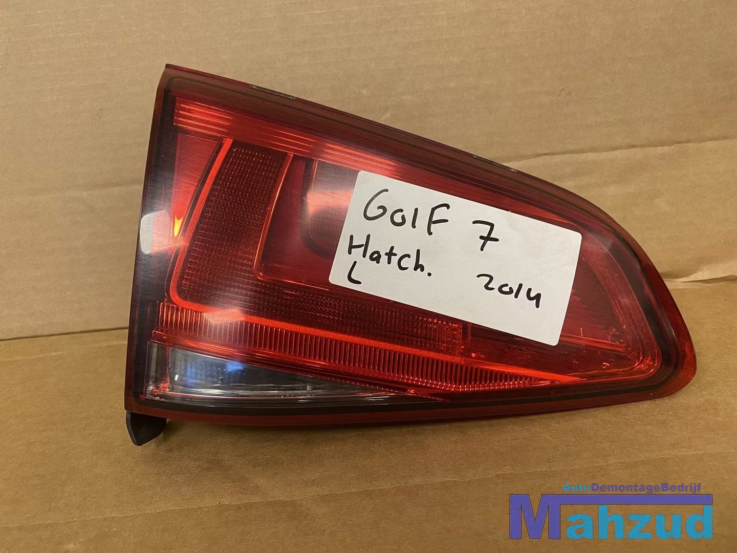 VW GOLF 7 hatchback Achterlicht Links binnen 2012-2016, Auto-onderdelen, Gebruikt, Volkswagen, Volkswagen AG, Vw@volkswagen.de
