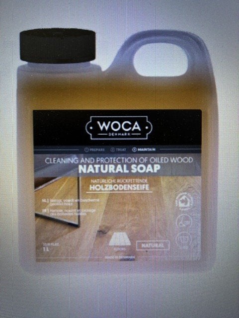 Woca Natural Soap, Bricolage & Construction, Peinture, Vernis & Laque, Moins de 5 litres, Autres couleurs, Comme neuf, Enlèvement