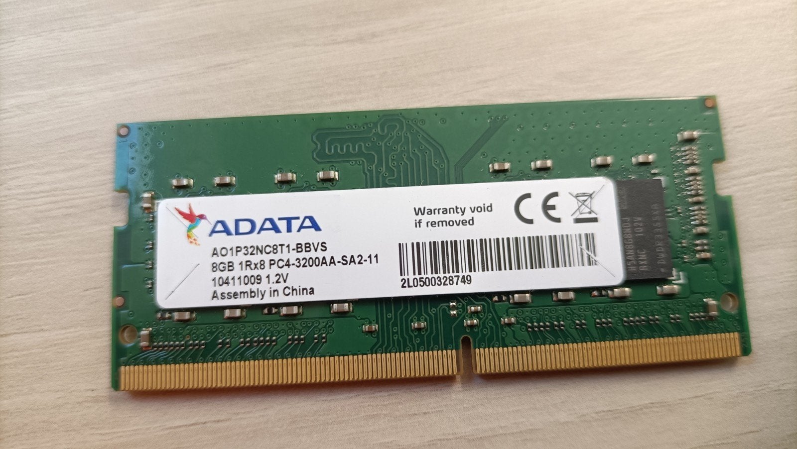 8 GB DDR4 ramgeheugen, Computers en Software, Ophalen of Verzenden, DDR4, 8 GB