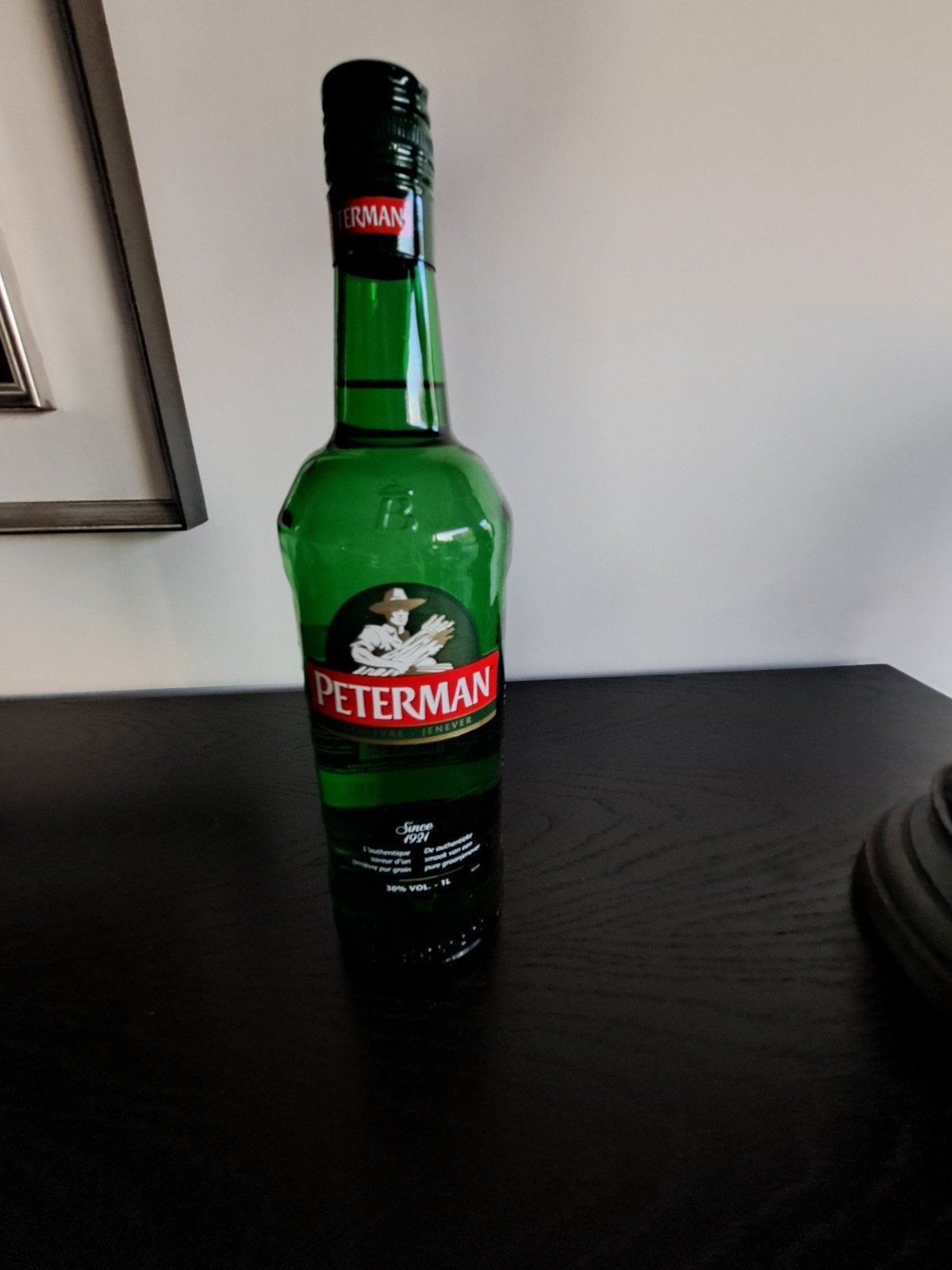 Graanjenever PETERMAN 1L 30% Vol, Ophalen, Nieuw, Vol