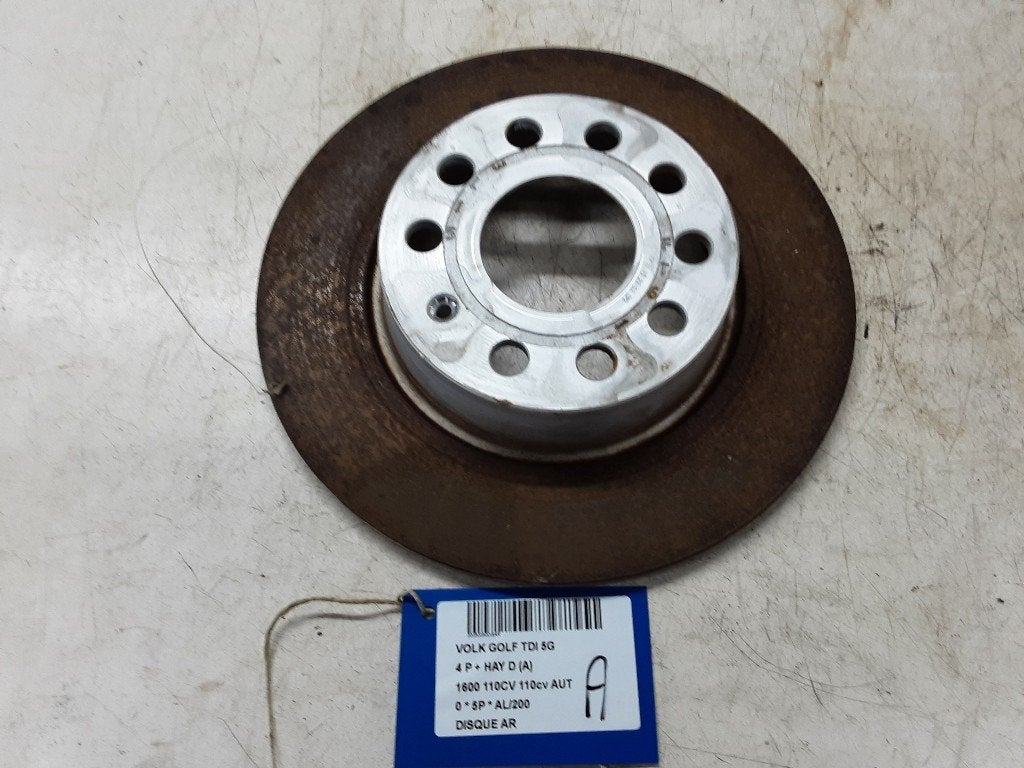 FREIN DISQUE ARRIÈRE Volkswagen Golf VII (AUA), Volkswagen, Mevr. I. Hauben, Utilisé, Rue de l'Espoir 34 34
4030  GRIVEGNÉE, BE