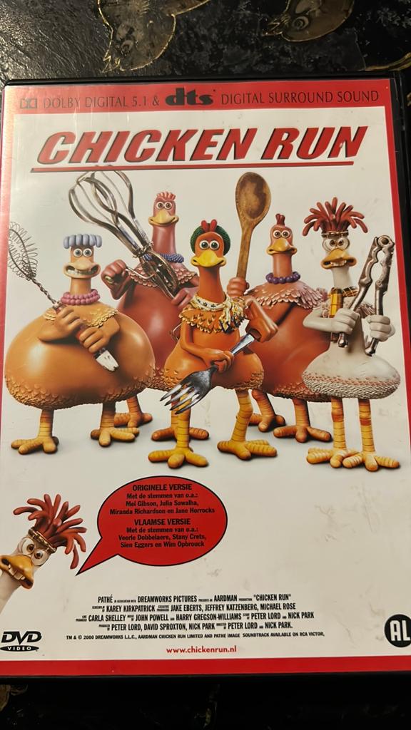 Chicken Run, Cd's en Dvd's, Ophalen of Verzenden, Zo goed als nieuw