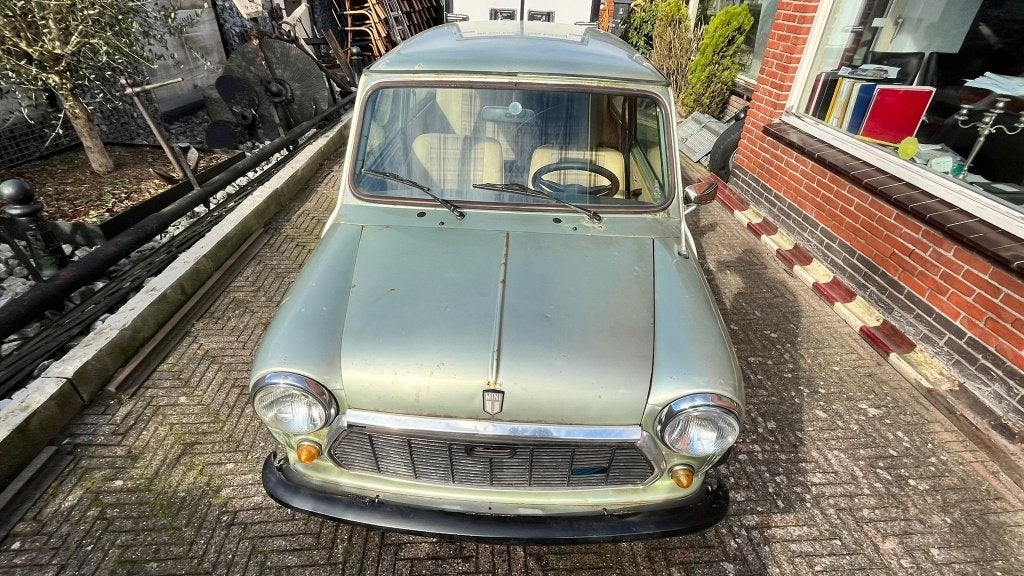 Mini 1000 1.0 HLE 1982 Groen, Auto's, Voorwielaandrijving, Stof, Handgeschakeld, Particulier