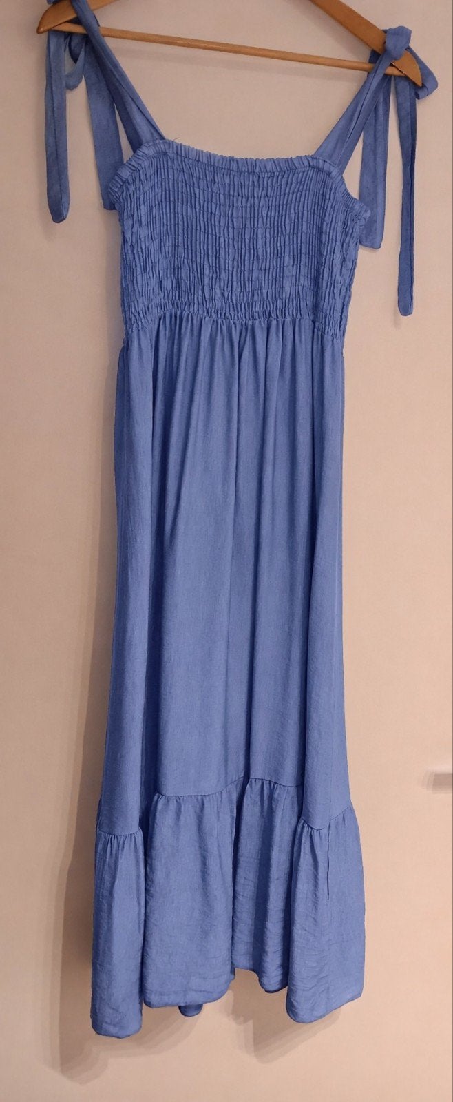 Mooi lang blauw jeans look zomerkleedje - nieuw - TU, Vêtements | Femmes, Robes, Enlèvement ou Envoi, Neuf, Bleu, Sous le genou
