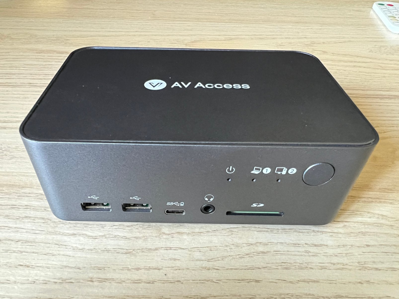 AV Access iDock C10 KVM Switch Docking Station l, Enlèvement, Comme neuf, Station d'accueil