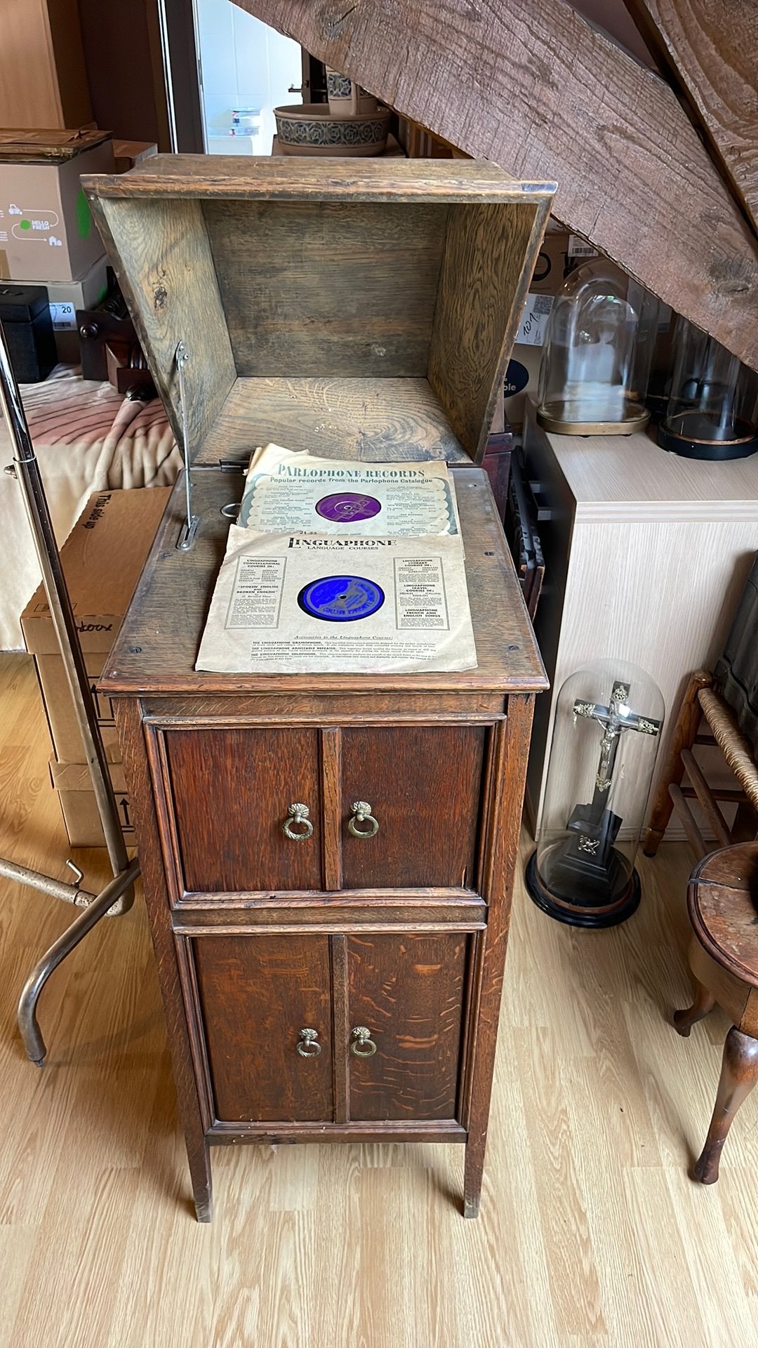 Étui pour gramophone, Enlèvement, Comme neuf