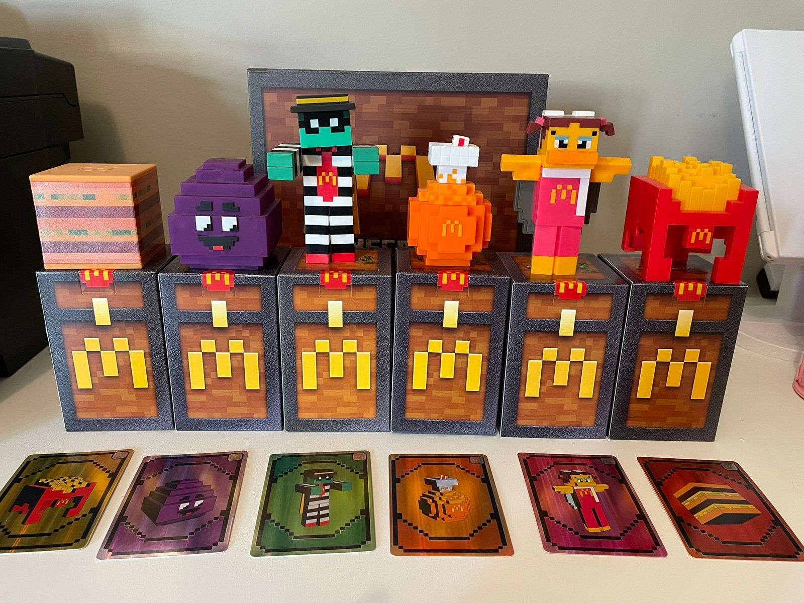 McDonald's x Minecraft en édition limitée, Collections, Jouets, Comme neuf, Enlèvement
