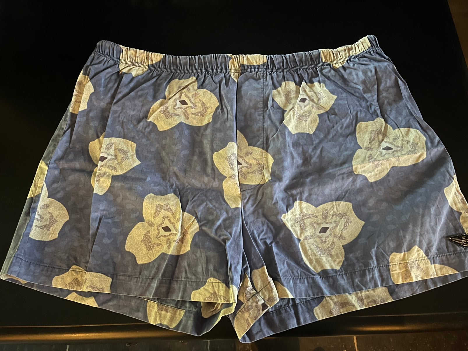 Zwemshort Emporio Armani, Kleding | Heren, Badmode en Zwemkleding, Ophalen, Maat 56/58 (XL), Blauw, Zwemshort