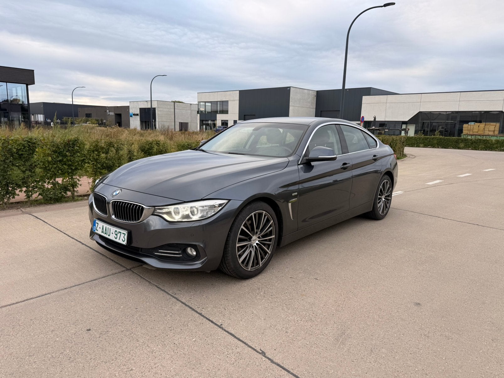 bmw 420d Grand Coupé Luxury Individual, Autos, Cuir, Argent ou Gris, Achat, Entreprise