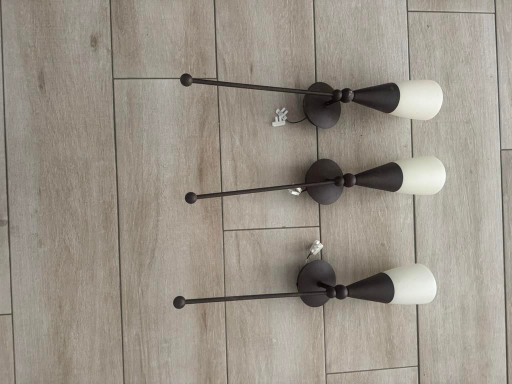 Massive design wandlampen, Huis en Inrichting, Lampen | Losse lampen, Ophalen of Verzenden, Zo goed als nieuw